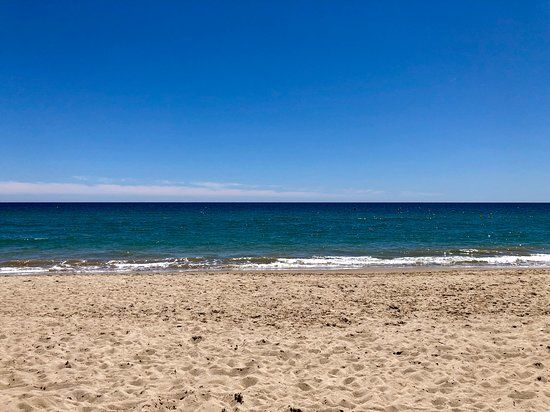 la playa de Altafulla